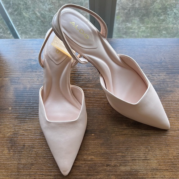 Aldo Shoes - Aldo Women's Elegant Pink Slingback Heels